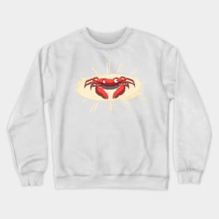 Happy Crab Crewneck Sweatshirt